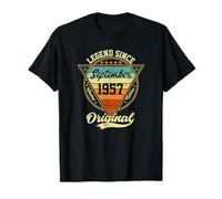 Vintage 68th Birthday Legend Since September 1957 T-Shirt