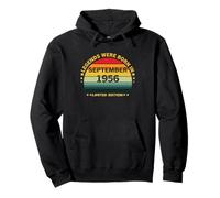 Vintage 69th Birthday Legends Were Born In September 1956 Pullover Hoodie
