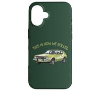 Vintage 70s Car Nut Nostalgia Design This Is How We Rolled Case for iPhone 16