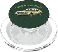 Vintage 70s Car Nut Nostalgia Design This Is How We Rolled PopSockets PopGrip for MagSafe