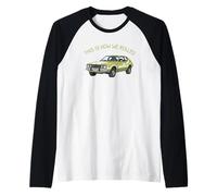 Vintage 70s Car Nut Nostalgia Design This is How We Rolled Raglan Baseball Tee