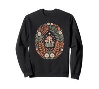 Vintage 70s Retro Mushroom Hippie Boho Aesthetic Sweatshirt