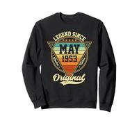 Vintage 73rd Birthday Legend Since May 1953 Sweatshirt