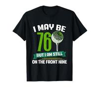 Vintage 76th Birthday Golf 76 Year Old Birthday Gifts Golfer T-Shirt