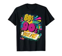 Vintage 80's Baby 90's Made Me Generation Retro Nostalgia T-Shirt