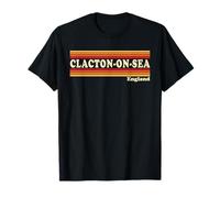 Vintage 80s Clacton-on-Sea England Retro Graphic T-Shirt