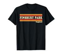 Vintage 80s Finsbury Park England Retro Graphic T-Shirt