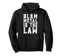 Vintage 80s Glam Metal Pullover Hoodie