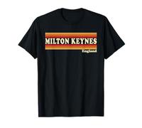 Vintage 80s Milton Keynes England Retro Graphic T-Shirt