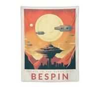 Vintage 80s Movie Bespin Minimalist Star The Wars Posters Wall Tapestry Scroll Tapestries Art Painting Picture Bedroom Decor Home 30"x40"