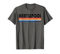 Vintage 80s Style Hartlepool England T-Shirt T-Shirt