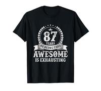 Vintage 87 Year Old 87 Birthday Gifts For Men 87th BDay T-Shirt