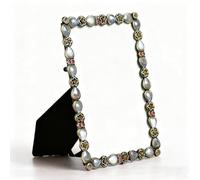 Vintage 8x10in Picture Frame Antique Style Metal Photo Frame for Tabletop Display and Wall Hanging with Horizontal and Vertical Orientation