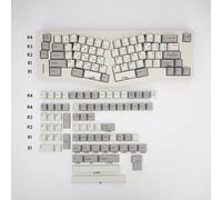 Vintage 9009 Greek/Stripe/Black Large Font Mechanical Keyboard Keycap 142 Key PBT Hot Sublimated Cherry Original Factory (Vintage Greek Keycaps)