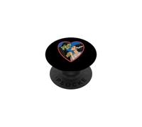 Vintage 90s Frankenstein Monster and Bride Romantic Kiss PopSockets Adhesive PopGrip