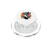 Vintage 90s Hummingbird Garden Bird Birder Retro PopSockets PopGrip for MagSafe