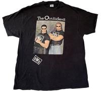 Vintage 90s NWO The Outsiders Scott Hall Ramon Kevin Nash Mens T-Shirt Black Size XXL