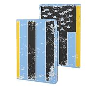 Vintage 911 Dispatcher Thin Gold Line Flag Case Compatible for ipad Pro/ipad Air3(10.5in) Tablet Cases Stand Protective Cover with Sleep/Wake