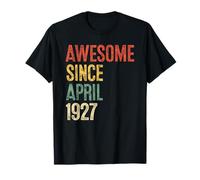 Vintage 99 Birthday Decorations Men 99yr 1927 99th Birthday T-Shirt