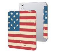 Vintage A-mericans Flag Case Compatible for IPAD 10代 (10.9in) Tablet Cases Protective Stand Cover