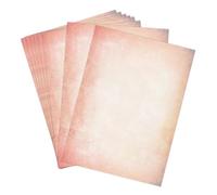 Vintage A4 Letter Writing Paper 60 Sheets - Double-Sided Blank Printable Stationery, 100gsm Thick Smooth Paper for Journaling, DIY Scrapbooking, Invitations, Certificates & Creative Printing