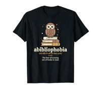 Vintage abibliophobia Definition for a Literature Teacher T-Shirt