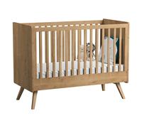 Vintage Adjustable Bed - 70 x 140 cm Oak one size