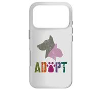 Vintage ADOPT Animal Rescue Shelter Cat Dogs Adoption Foster Case for iPhone 17 Pro