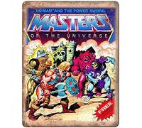 Vintage Advertising Wall Tin Plaque 20x15cm - Pub Shed Bar Man Cave Home Bedroom Office Kitchen Gift Metal Sign - Retro Masters of The Universe He-Man Skeletor inspired 80's Kids Cartoon toys