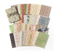 Vintage Aesthetic Scrapbook Kit 100pcs Retro Time Series Material Paper for Collage Handbook Decorative Backing Paper Scrapbook Planner Journal Craft Stationery Aesthetic Scrapbook Kit(G)