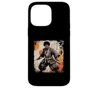 Vintage African Samurai Afro American Bushido Warrior Katana Case for iPhone 14 Pro Max