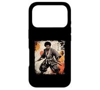 Vintage African Samurai Afro American Bushido Warrior Katana Case for iPhone 17 Pro