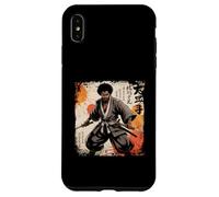 Vintage African Samurai Afro American Bushido Warrior Katana Case for iPhone XS Max