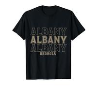 Vintage Albany Georgia Value Graphic T-Shirt, Men, Black, M