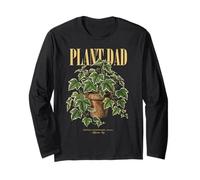 Vintage Algerian Ivy Plant Dad Nature Flora Gardener Long Sleeve T-Shirt