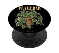 Vintage Algerian Ivy Plant Dad Nature Flora Gardener PopSockets Adhesive PopGrip