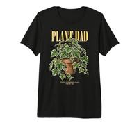 Vintage Algerian Ivy Plant Dad Nature Flora Gardener Premium T-Shirt