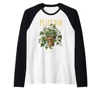 Vintage Algerian Ivy Plant Dad Nature Flora Gardener Raglan Baseball Tee