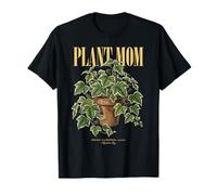 Vintage Algerian Ivy Plant Mom Nature Flora Gardener T-Shirt