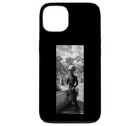 Vintage Alien Secret Agent Smoking Swiss Alps Art Case for iPhone 13