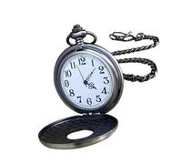 Vintage Alloy Quartz Pocket Watch with Hollow Cover, Silver | Antique Style, Creative Hollow Design, 5x5x1.5cm Size, Accurate Timing, for Father Husband