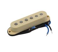 Vintage Alnico 5 Guitar Pickup Staggered Single Coil Pickup Yellow Color Electric guitar pickup(Middle Pickup)