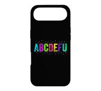 Vintage Alphabet Grunge Graphic Art Case for iPhone Air