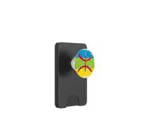 Vintage Amazigh Flag Grunge Berber PopSockets PopWallet for MagSafe