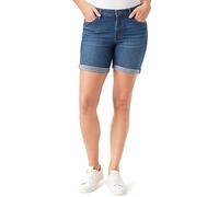 Vintage America Blues Women's Vintage Movable Roll Cuff Bermuda Short, Amarillo Wash, 16