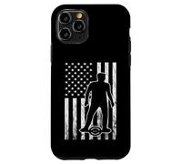 Vintage America Electric Skateboard Owner One Wheel Flag Case for iPhone 11 Pro