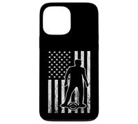 Vintage America Electric Skateboard Owner One Wheel Flag Case for iPhone 13 Pro Max