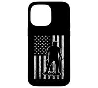 Vintage America Electric Skateboard Owner One Wheel Flag Case for iPhone 14 Pro Max