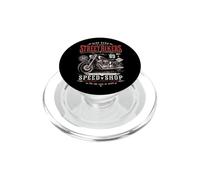 Vintage American Custom Motorcycle Speed Shop Biker PopSockets PopGrip for MagSafe