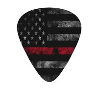 Vintage American Flag Guitar Picks Plectrums For Guitar Bass 12 Pack